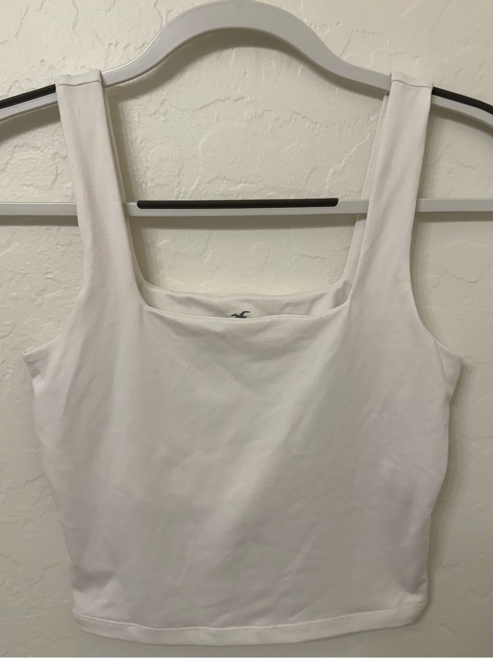 Hollister White Crop Top Tank. Size S. Fantastic condition.